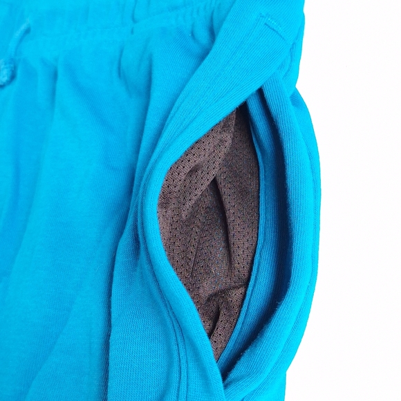 Under Armour Blue Youth Athletic Shorts, Large - Picture 4 of 10